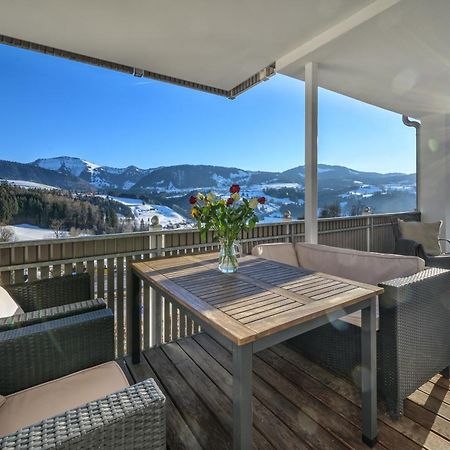 Haus Bergblick Oberstaufen Apartment mit 2 Schlafzimmer Exterior foto
