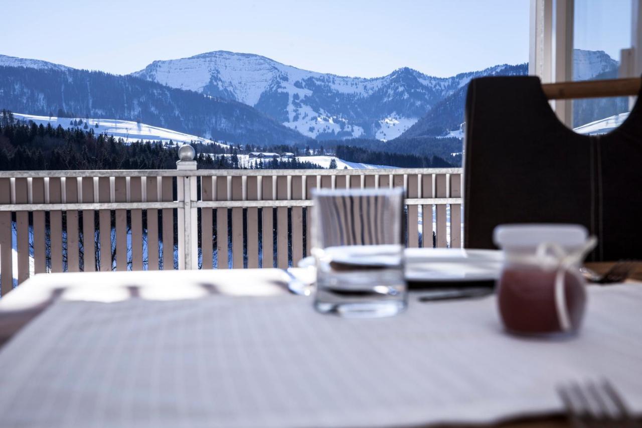 Haus Bergblick Oberstaufen Apartment mit 2 Schlafzimmer Exterior foto