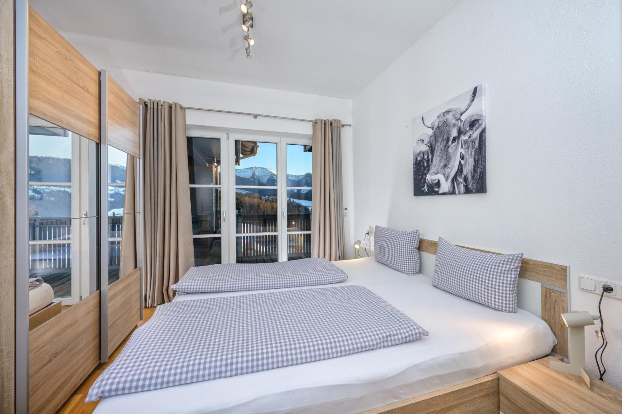 Haus Bergblick Oberstaufen Apartment mit 2 Schlafzimmer Exterior foto
